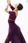 Zidans 4 Sleeves Horizon Leotard – Wine