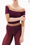 Zidans 4 Sleeves Horizon Leotard – Wine