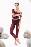 Zidans 4 Sleeves Horizon Leotard – Wine