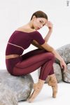 Zidans 4 Sleeves Horizon Leotard – Wine