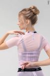 Zidans Strap Leotard Ink Strokes – Artistic Print Front