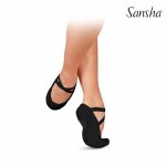 Sansha Pro 1C – Оригинални балетни туфли с отделна подметка (Canvas)