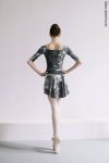 Zidans 2 Sleeves Leotard – Mud Front View.