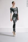 Zidans 2 Sleeves Leotard – Mud Front View.