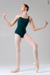 Zidans Strap Leotard Bottle Green – Elegant Emerald