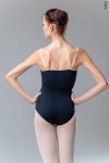 Zidans Strap Leotard Black & Beige