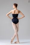 Zidans Strap Leotard Black & Beige