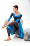 Zidans 4 Sleeves Horizon Leotard – Rock Grey