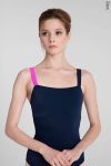 Zidans Strap Leotard – Dark Sapphire Professional Collection
