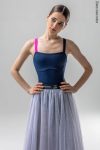 Zidans Strap Leotard – Dark Sapphire Professional Collection