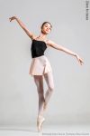 Zidans Strap Leotard Black & Beige