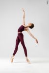 Zidans Strap Leotard Wine