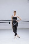 Zidans Strap Leotard Steel Spray – Unique Industrial Print