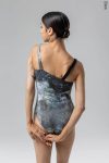 Zidans Strap Leotard Mud – Author’s Print Design