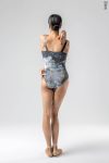 Zidans Strap Leotard Mud – Author’s Print Design