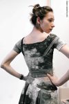 Zidans T-leotard Mud – Cap Sleeve Design