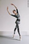 Къса балетна пола Zidans Wrap Mud – Пълен изглед