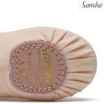 Детски балетни туфли Sansha JULI S23c – Меки туфли без връзки