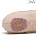 Детски балетни туфли Sansha JULI S23c – Меки туфли без връзки