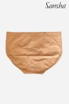 Sansha Silhouette Seamless Brief Tan – Front View.