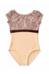 Harmony Kids Pink Ballet Leotard Front View