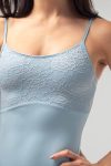 Mara Dancewear Chloe Light Blue Ballet Leotard Front View