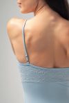 Mara Dancewear Chloe Light Blue Ballet Leotard Front View
