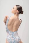 Mara Dancewear Diana Peony Floral Ballet Leotard Front View