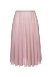 Mara Dancewear Rose Pink Long Mesh Ballet Skirt Front View