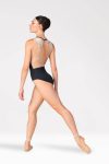 Harmony Sleeveless Ballet Leotard V Insert – Front View.