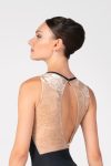 Harmony Sleeveless Ballet Leotard V Insert – Front View.