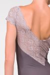 Short Sleeve Ballet Uniform Leotard – Front View.