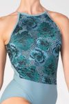 Ballet Leotard American Neckline Macrame Lace – Front View