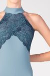 American Neckline Ballet Leotard with Lace – Front View.