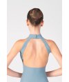 American Neckline Ballet Leotard with Lace – Front View.