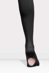 Harmony Black Convertible Ballet Tights Front View