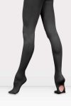 Harmony Black Convertible Ballet Tights Front View