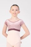 Harmony Kids Pink Ballet Leotard Front View