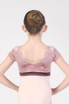 Harmony Kids Pink Ballet Leotard Front View
