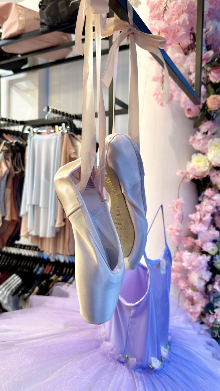 The MJ Dance boutique in Varna – pointe shoes, leotards and accessories