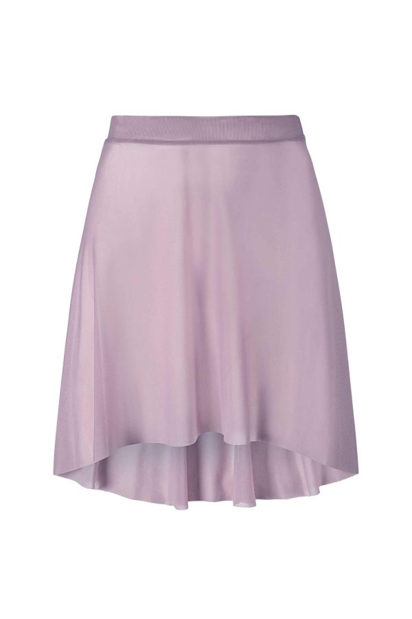Лилава къса балетна пола от тюл Lilac Short Mesh Skirt от Mara Dancewear