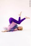 Лилав клин за балет и спорт Zidans Violet