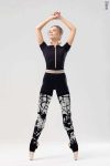 Zidans Knitted Asphalt Legwarmers – Pair Front View
