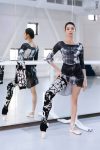 Zidans Knitted Asphalt Legwarmers – Pair Front View